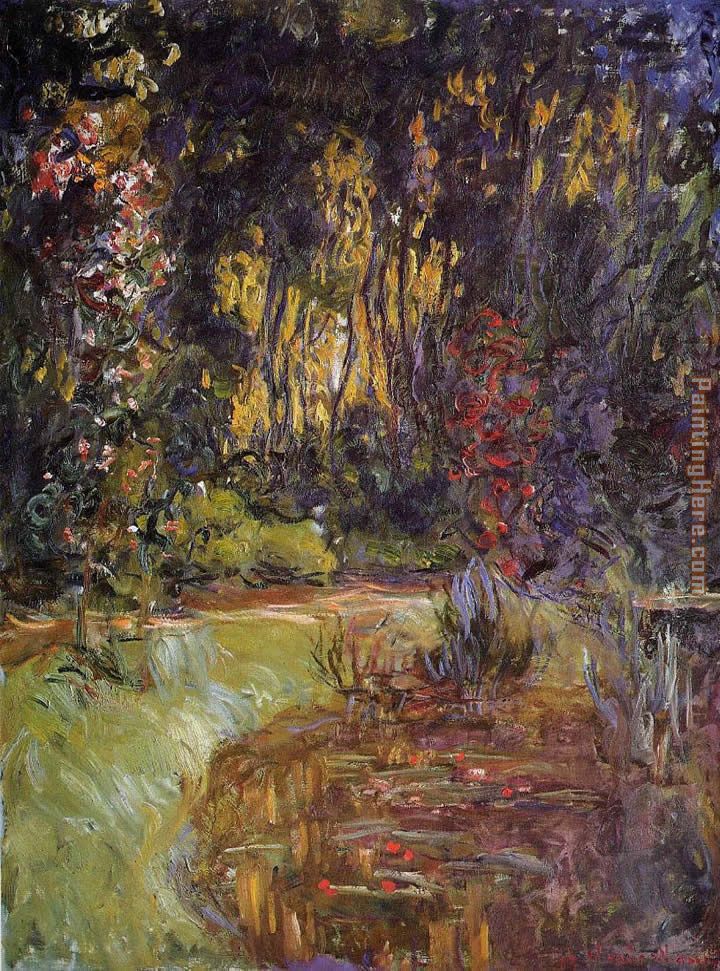 Water-Lily Pond at Giverny painting - Claude Monet Water-Lily Pond at Giverny art painting